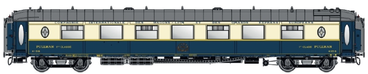 L.S. Models LS49181 - H0 - Salonwagen Pullman, CIWL, Ep. III